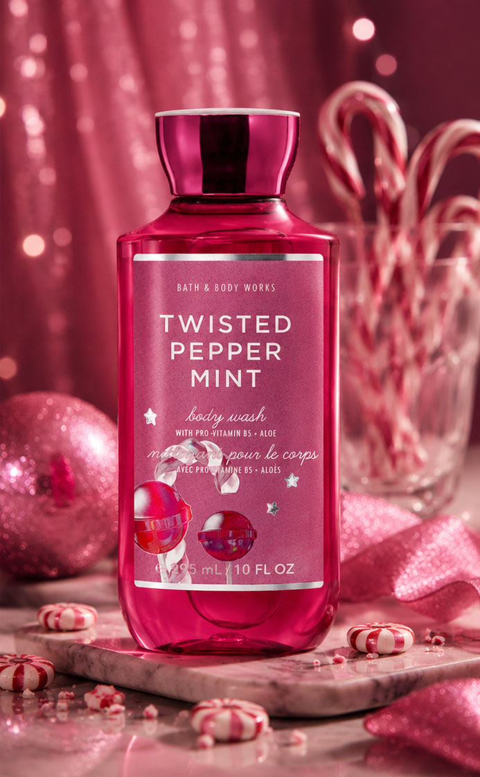 Bath and Body Works Twisted Peppermint Body Wash